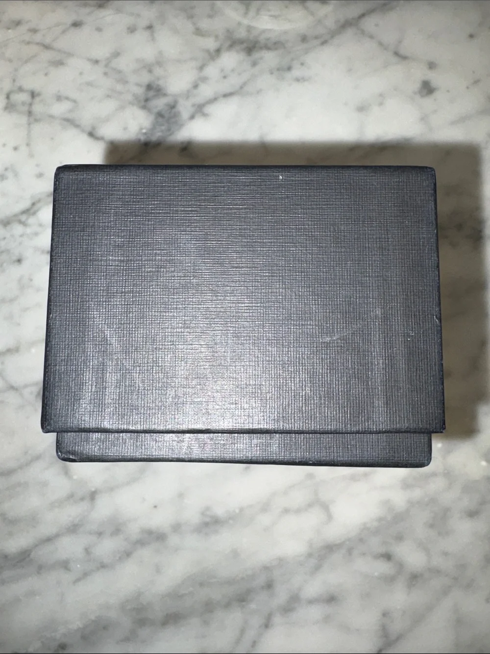 Empty Alexander McQueen Eyewear Sunglasses Case Storage Box in Black